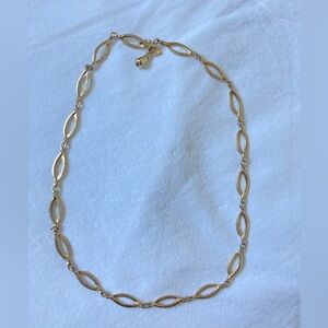 Vintage Sarah Coventry Gold Tone Link Necklace